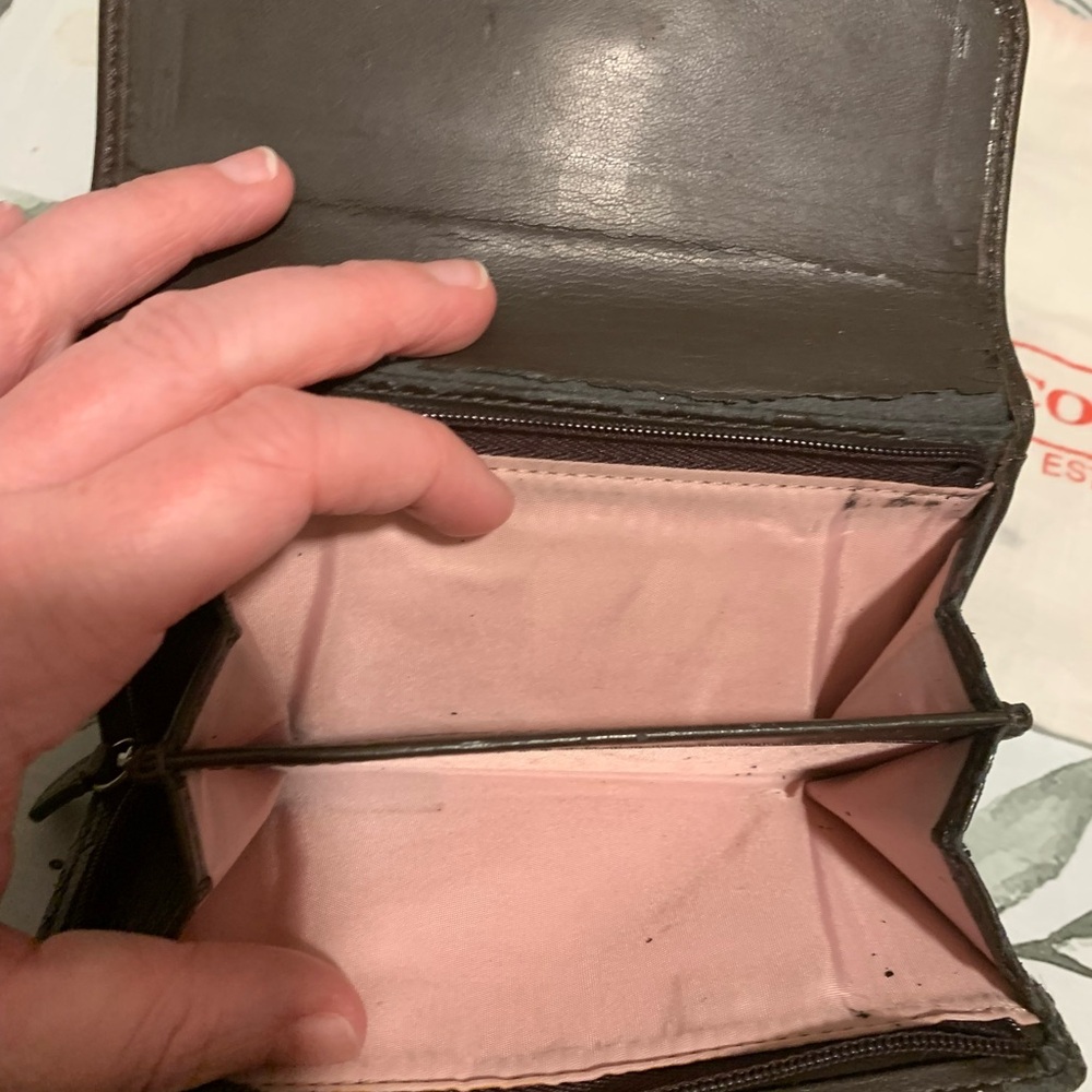 Vintage Coach Soho Brown Leather Wallet - Picture 11 of 12